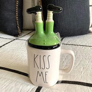 Rae Dunn St. Patrick’s ‘KISS ME’ Mug